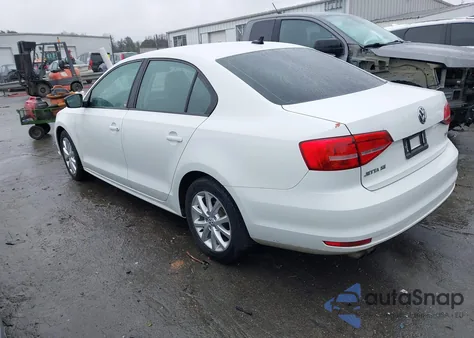 2015 Volkswagen Jetta 1.8T Se из США, поврежденный, VIN 3VWD17AJ8FM427654